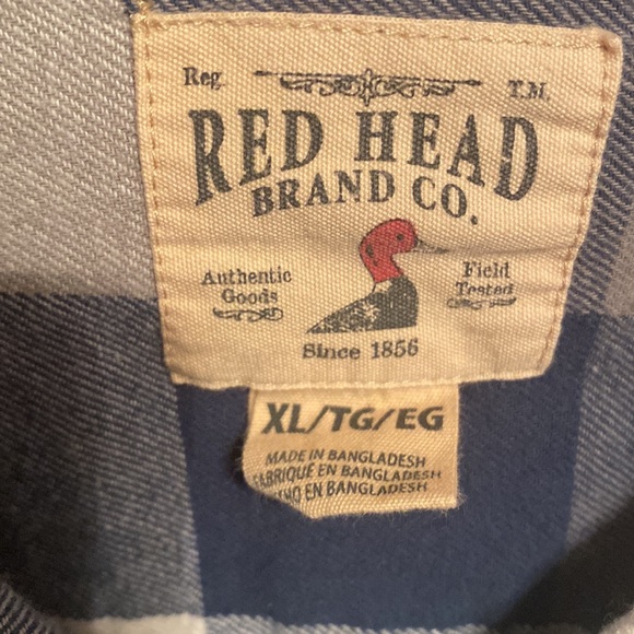 Red Head brand co flannel shirt - Picture 2 of 5